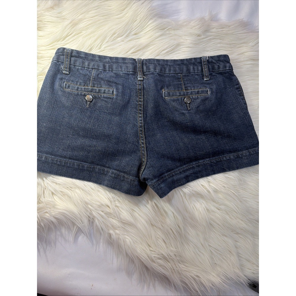 American Rag Cie Vintage Curvy Women Blue Cut Off Denim Shorts Size 9 Sexy 221 - Picture 5 of 10